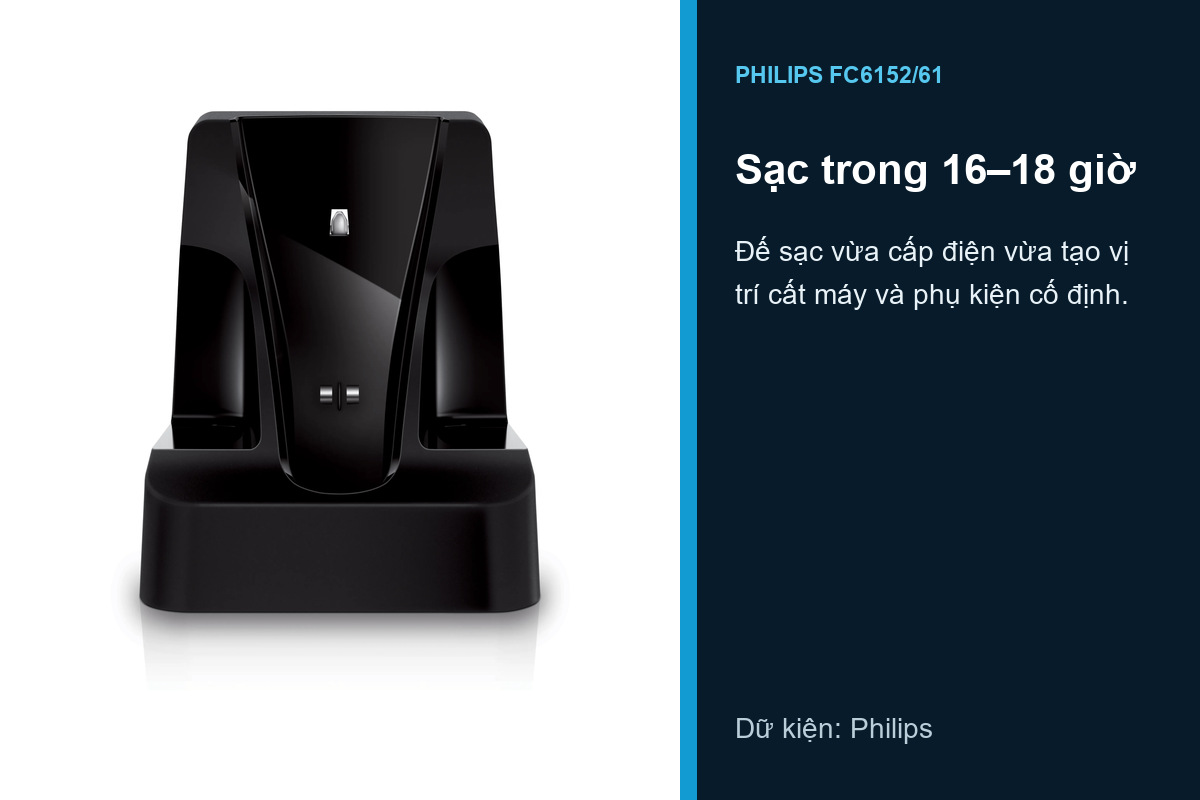 Đế sạc của máy hút bụi cầm tay Philips FC6152/61