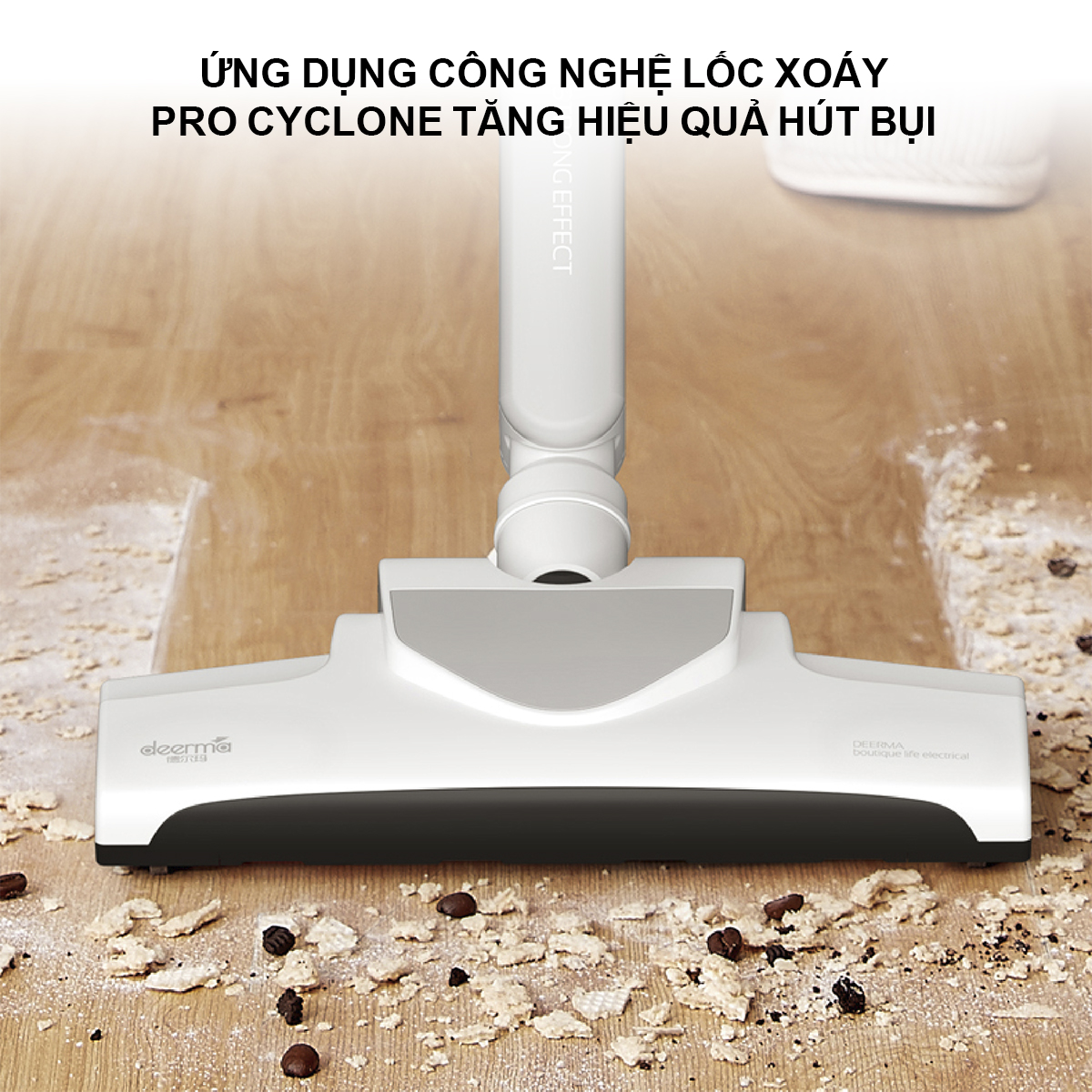 Công nghệ lọc xoáy Pro Cyclone trên Deerma DX700