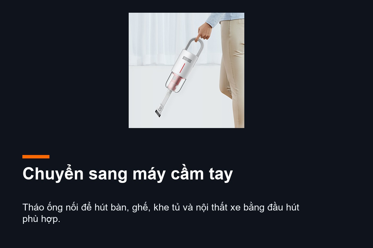 Thân máy Deerma VC20 Plus