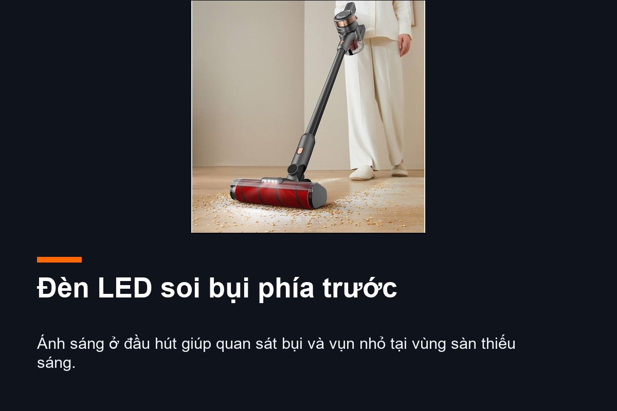 Máy hút bụi không dây Deerma VC80