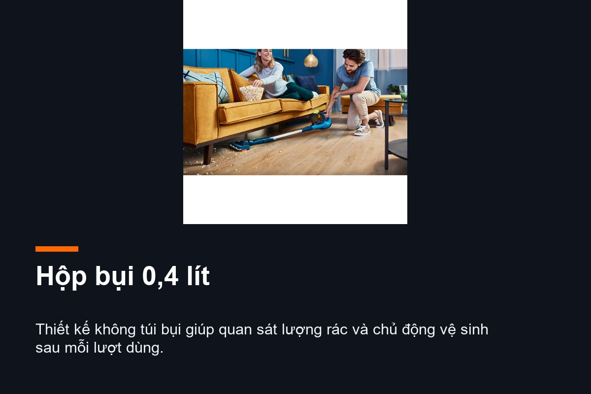 Hộp bụi 0,4 lít Philips FC6723/01