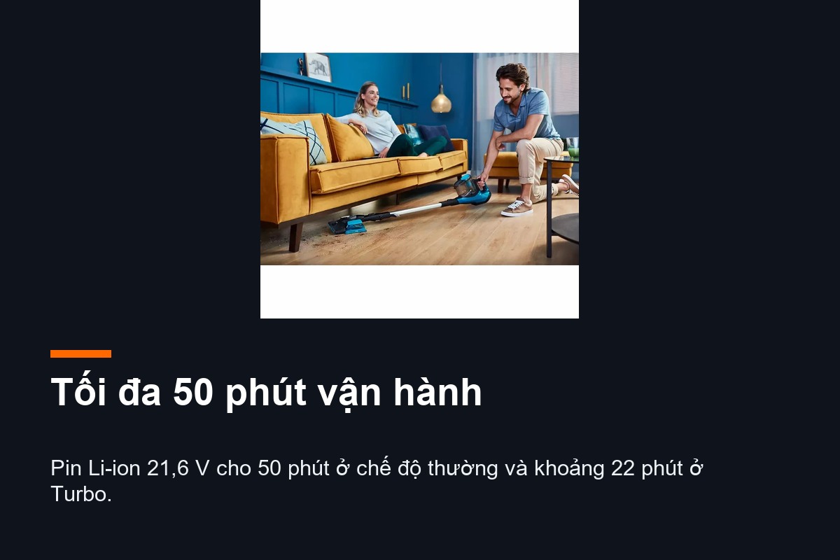 Đầu hút 180 độ và đầu lau Philips FC6728/01