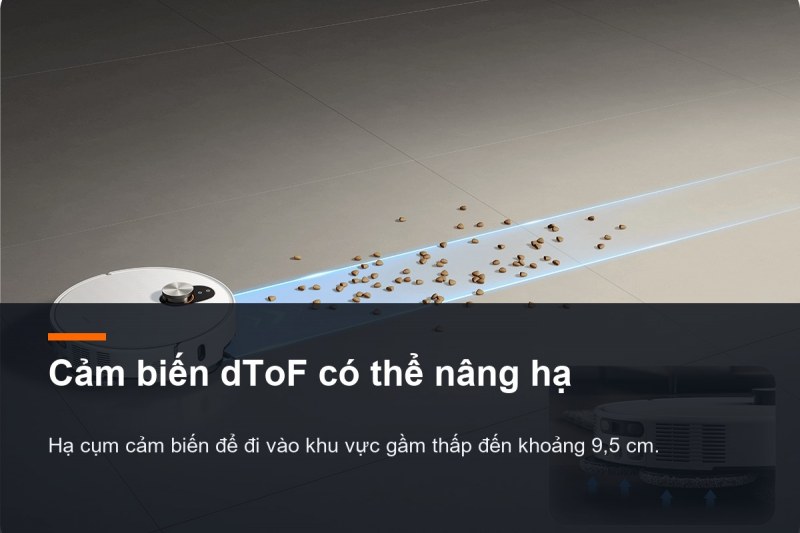 Robot hút bụi Xiaomi Robot Vacuum 5 Pro - hình minh họa 3