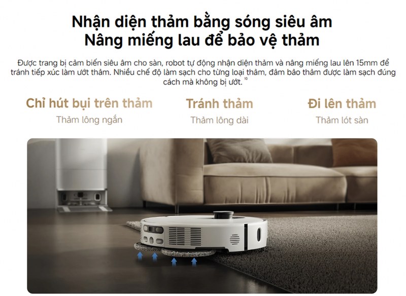Túi bụi dùng tới 75 ngày trên Xiaomi Robot Vacuum 5