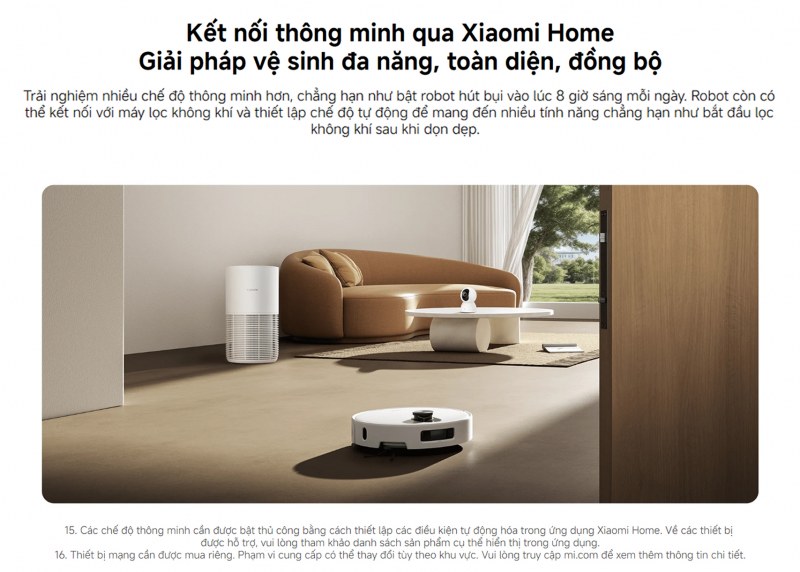 Cơ chế nhận diện và xử lý thảm của Xiaomi Robot Vacuum 5