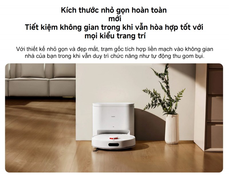 Làm sạch theo phòng với Xiaomi Robot Vacuum H40