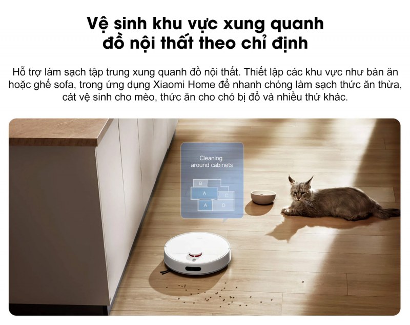 Thiết kế chống rối trên Xiaomi Robot Vacuum H40