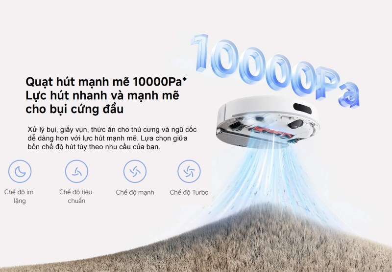 Thiết kế trạm gọn của Xiaomi Robot Vacuum H40