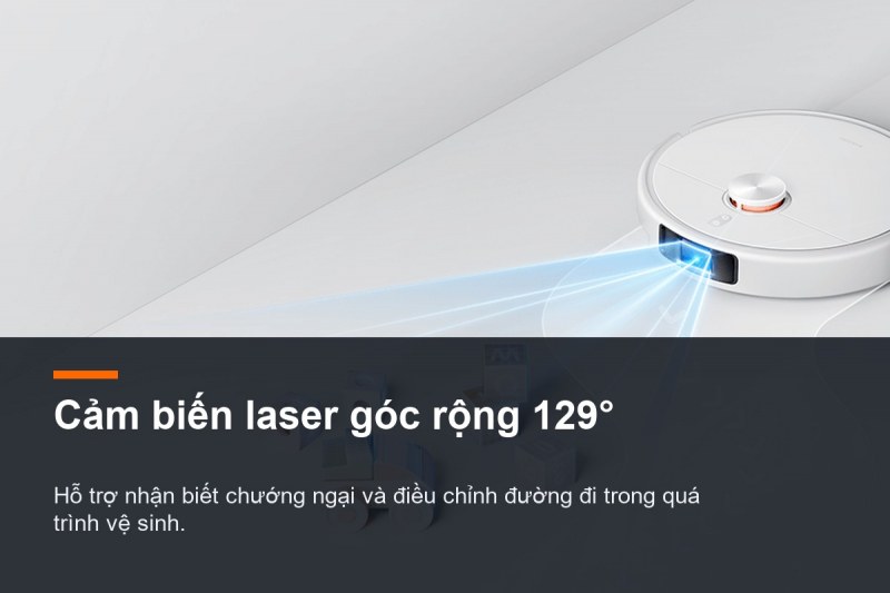 Cảm biến laser góc rộng 129 độ của Xiaomi H50 Pro