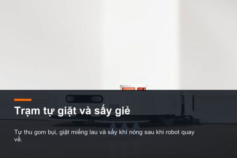 Trạm tự giặt và sấy miếng lau của Xiaomi H50 Pro