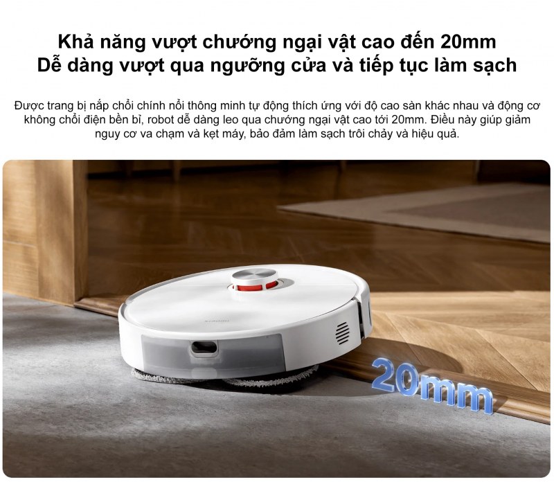 Điều khiển Xiaomi Robot Vacuum S40 Pro bằng Xiaomi Home