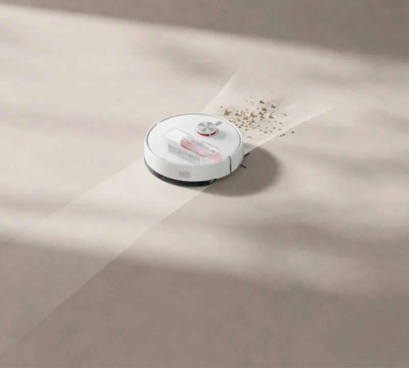 Xiaomi Robot Vacuum S40 hút bụi và tóc với lực hút tối đa 10.000 Pa