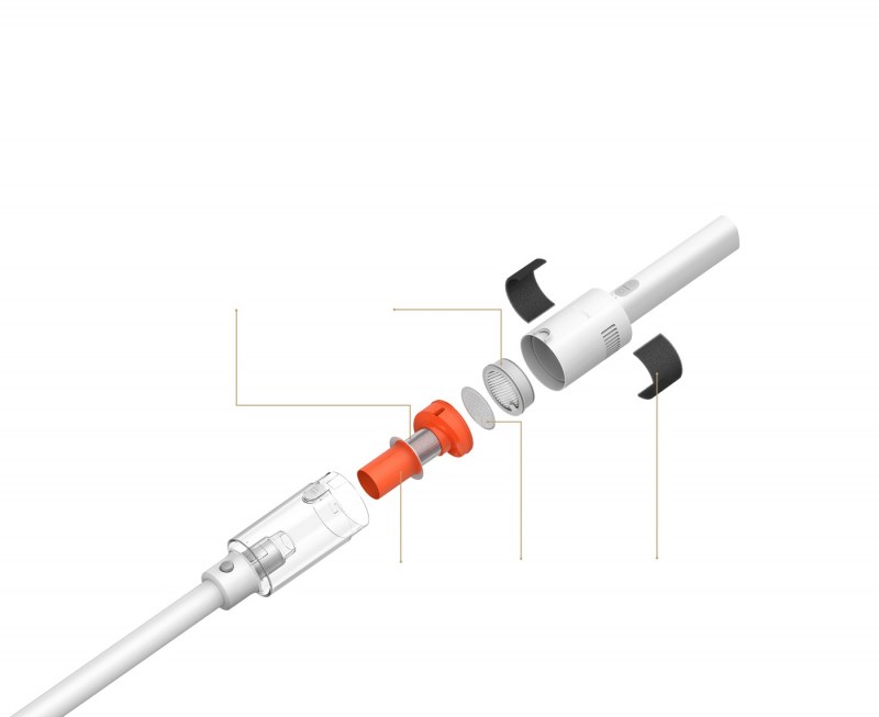 Cụm cyclone và các bộ phận lọc tháo rời trên P30